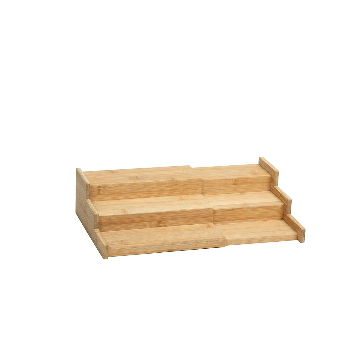 Bamboo Expandable 3-Tier Rack