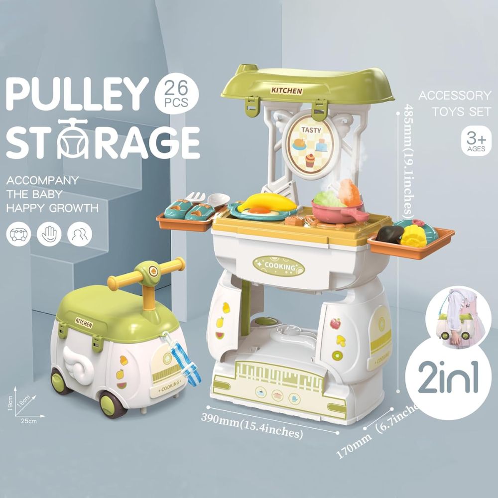 2 In 1 Pretend play kitchen Toy Set Lebanon