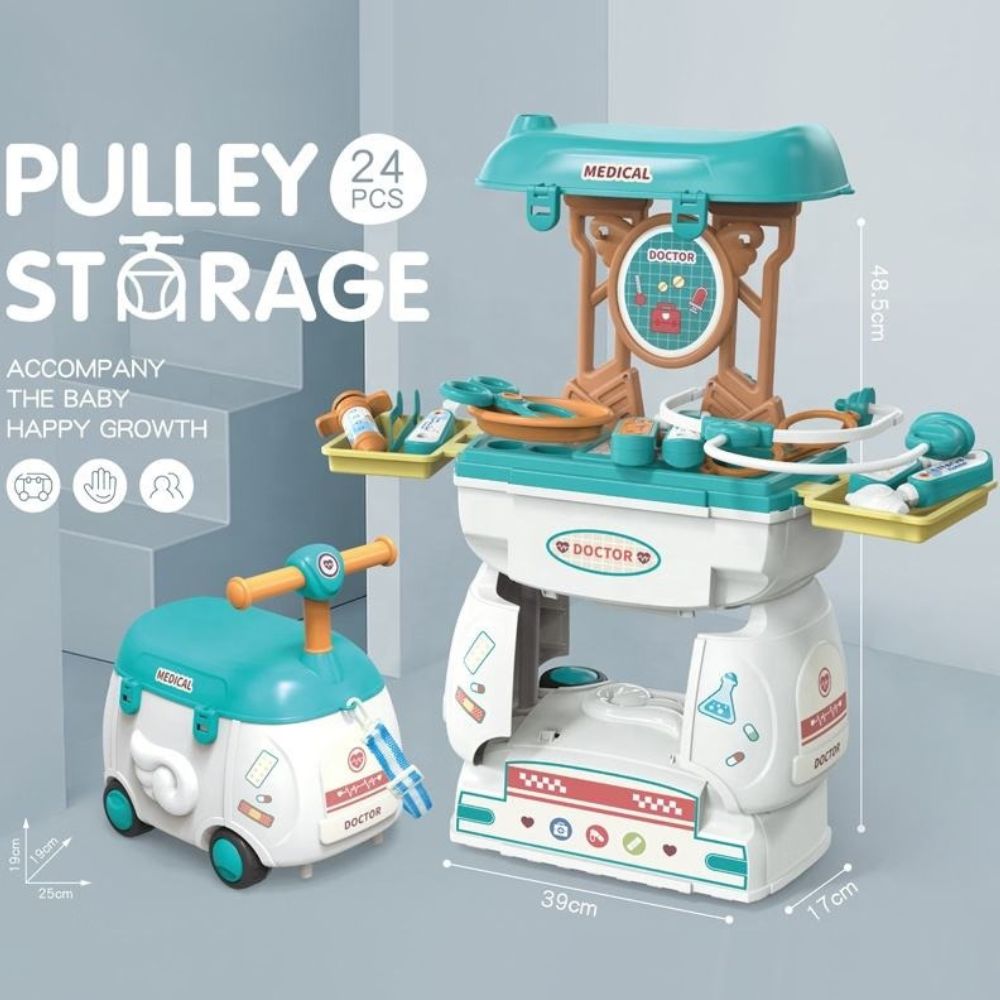 Kids Pretend Play 2 in 1 Medicine Box Lebanon
