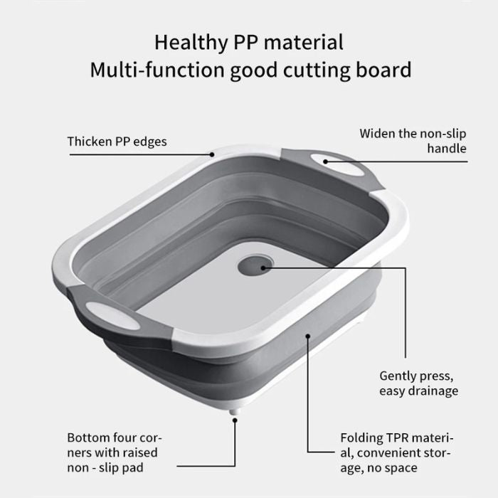 Cutting Board Drainer Basket | 3-in-1 - Medaid International
