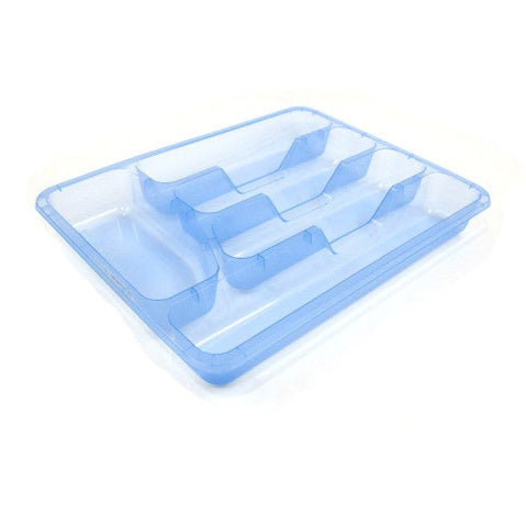 Small Transparent Cutlery Tray