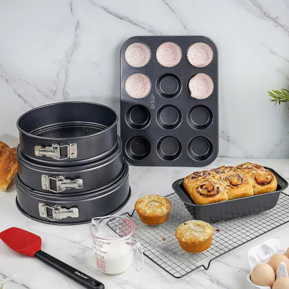 8 Piece Baking Set: Complete Bakeware Collection