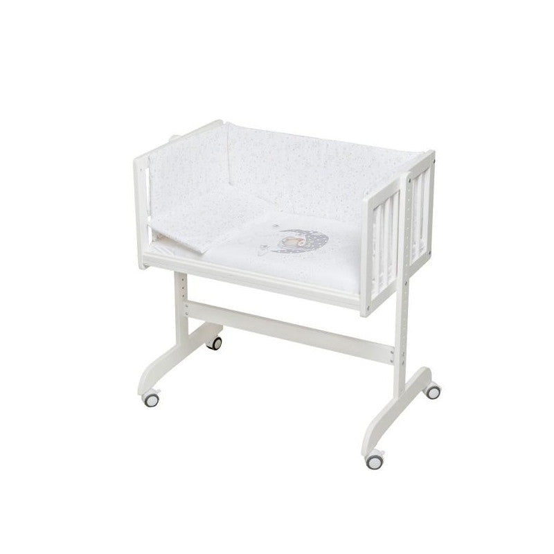 Crib Minana Bear Sleeping Gray