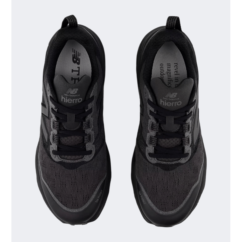 New Balance Hierro Men Trail Running Shoes Black Cement - Medaid International