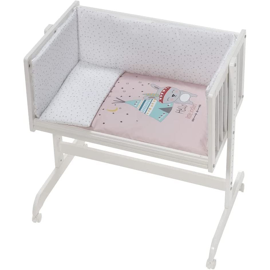 Interbaby - Mini Co-sleeping Tipi Bear Pink