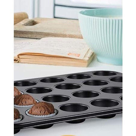 Cooking Light Mini Muffin Pan 35-Cup, Non-Stick, Easy to Clean