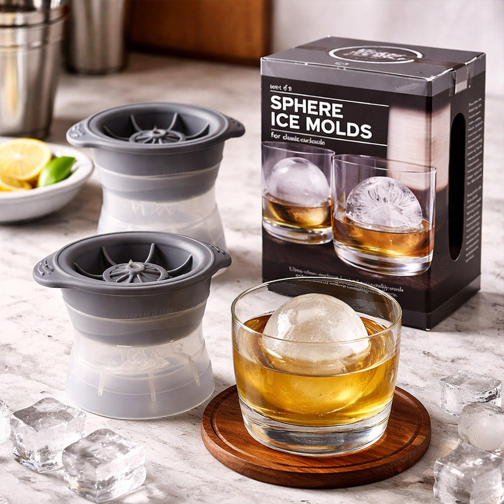 Cool Gift, Giant Square Ice Cube Maker 2 Pcs