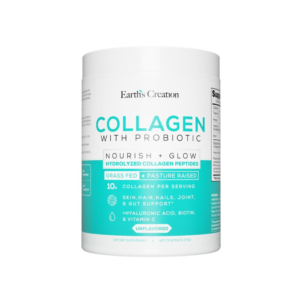 Earth's Creation Grass-fed Collagen With Probiotic - 275 G - Medaid International