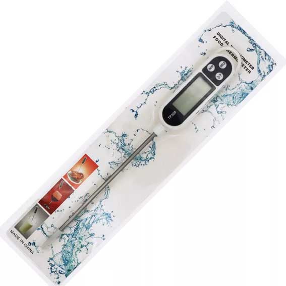 Digital Probe Thermometer for Accurate Food Temperature Reading
