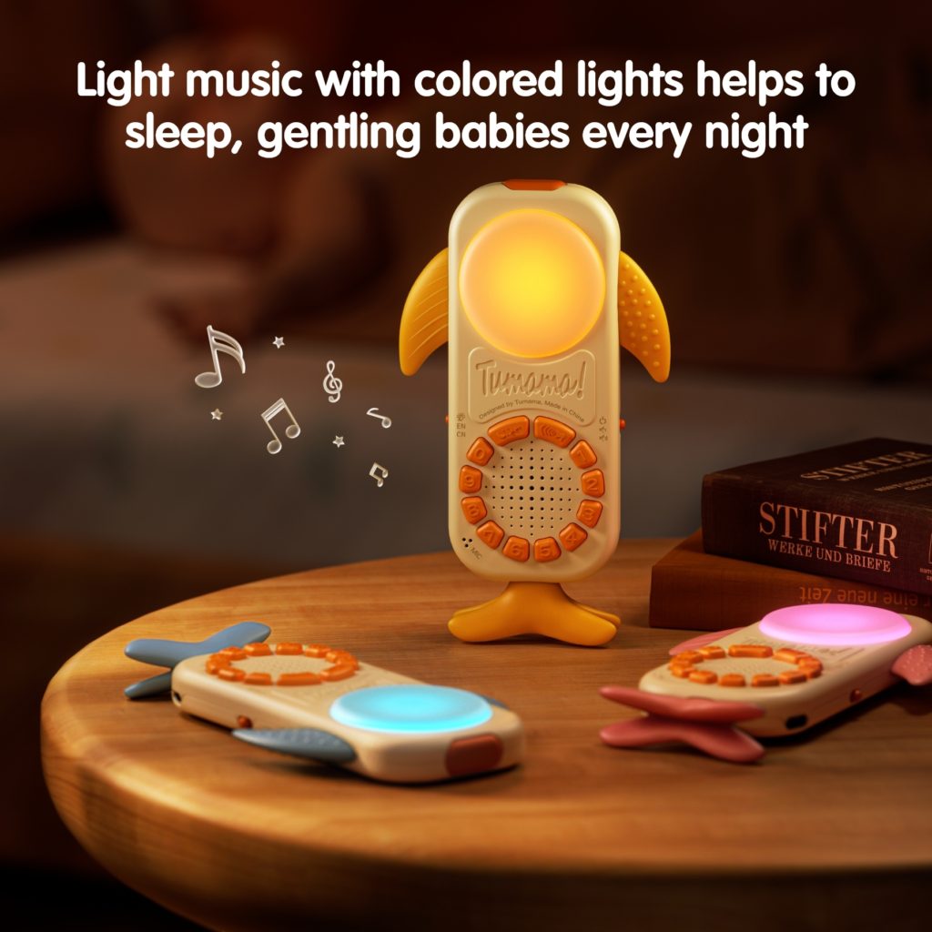 Tumama Kids - Reachargeable Remote Controle & SmartPhone - Yellow Whale