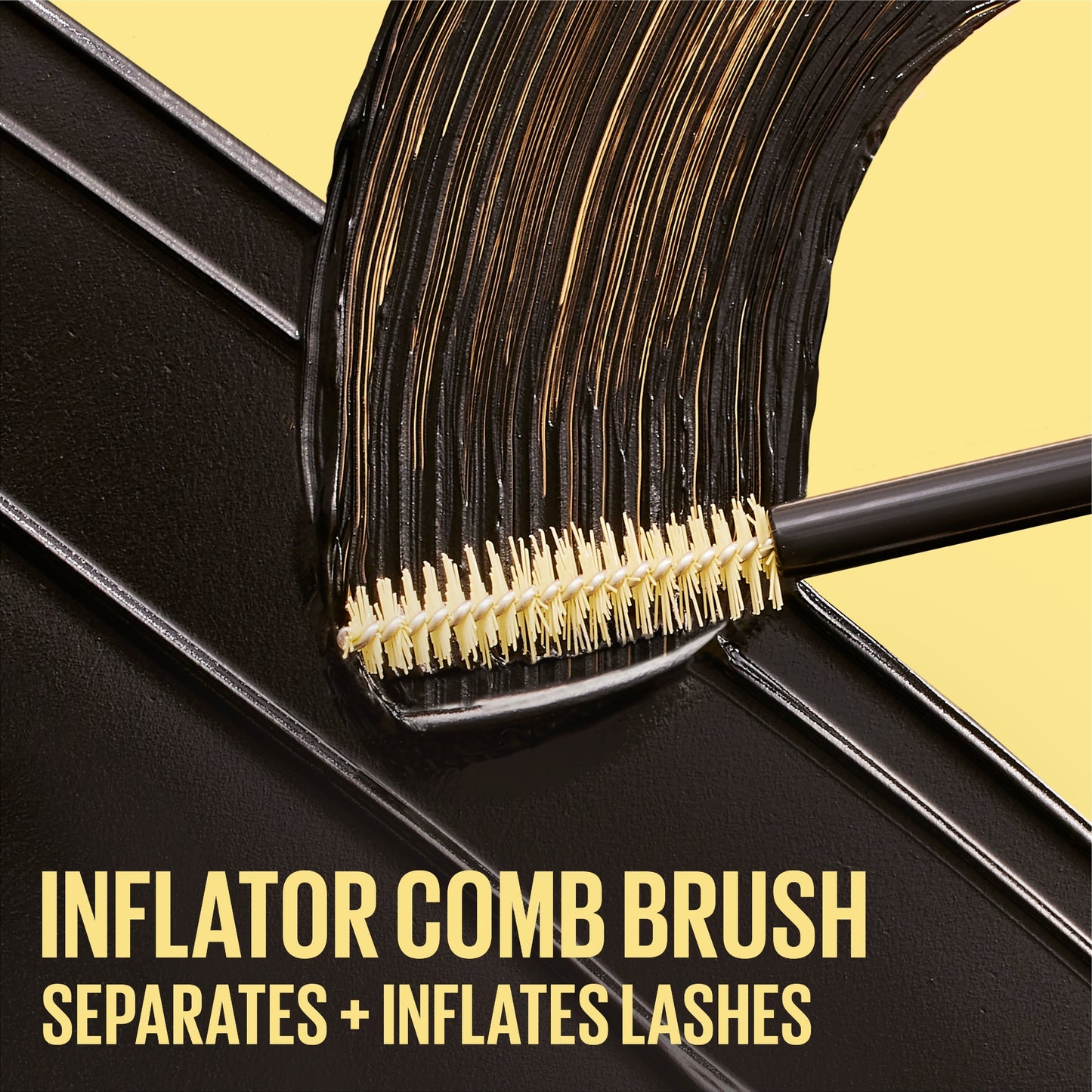 Maybelline New York Colossal Bubble Mascara Buildable Sleek Volume and Long Lasting 24HR Wear Mascara| Inflator Comb Brush to Separate Lashes