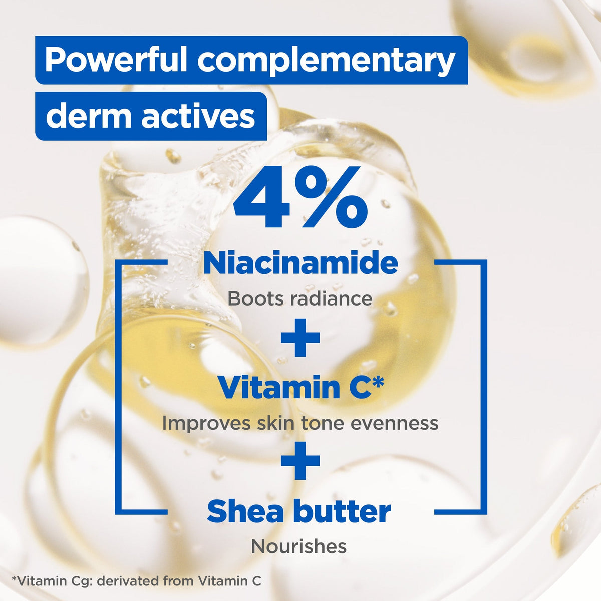 Mixa Niacinamide Bright Body Lotion - For Dry & Dull Skin in Need of Unifying - With Shea Butter, Niacinamide & Vitamin C - 250 ml