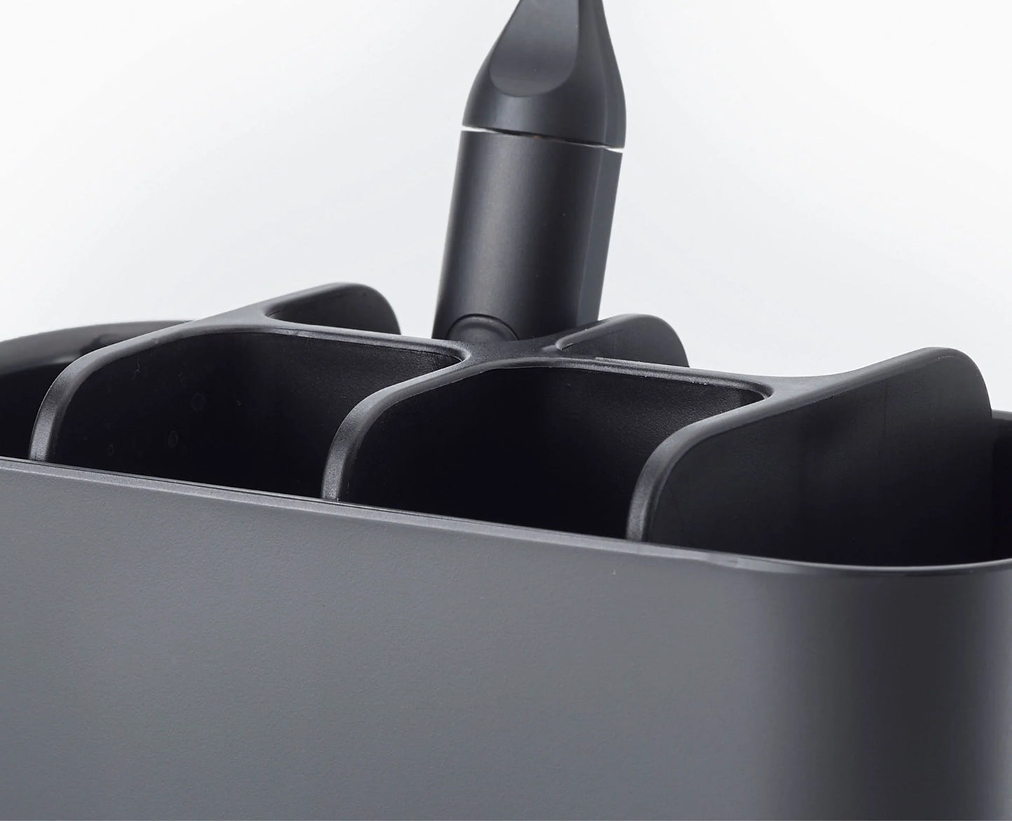 Joseph Joseph EasyStore™ Large Matt Black Toothbrush Holder