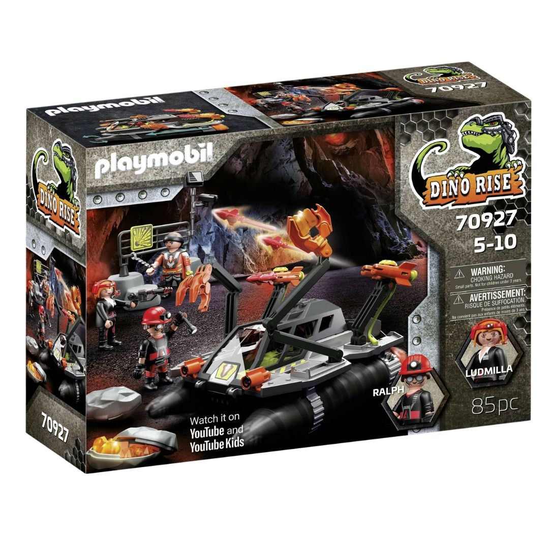 Playmobil Dino Rise Comet Corp Demolition Drill - Medaid International