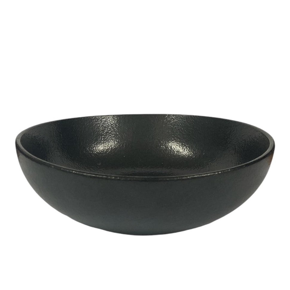 Dosthoff Black Raw Stone Salad Plate 19.5 cm
