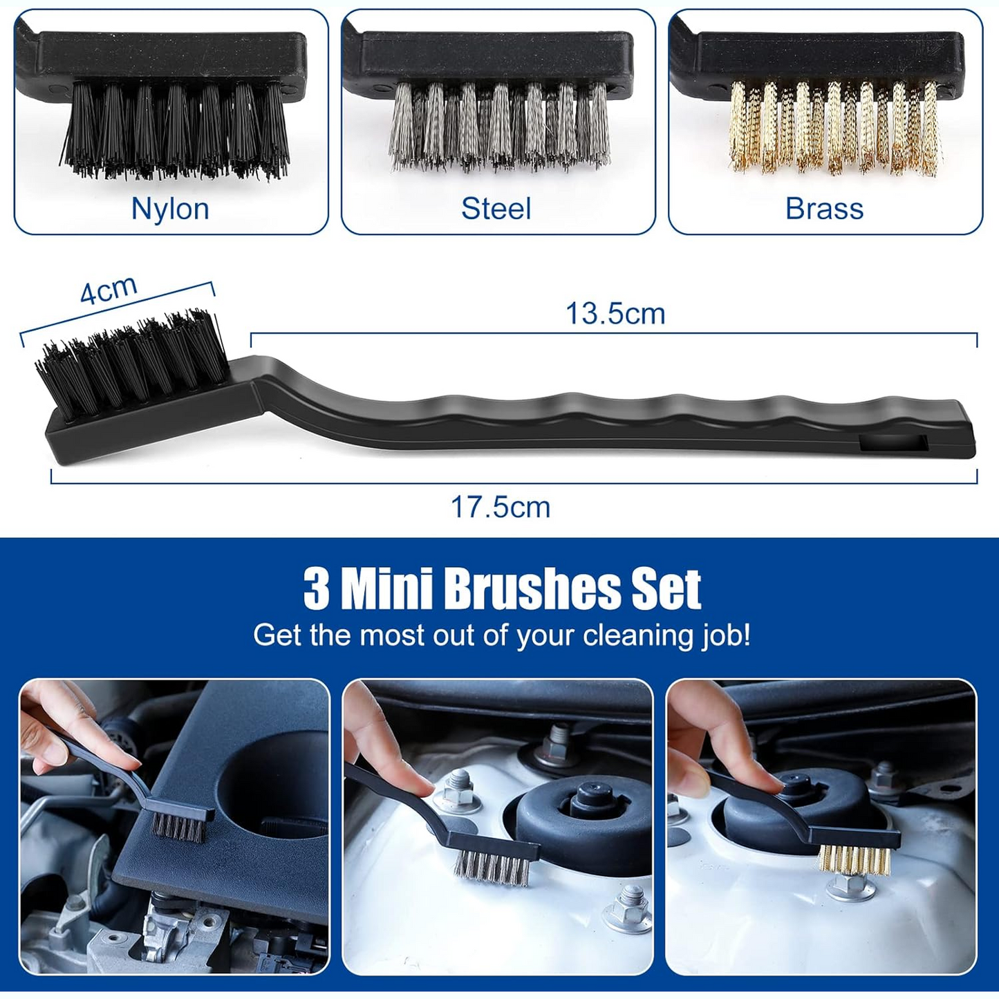 25PCS Professional Car Cleaning Kit – Interior & Exterior Cleaning Set