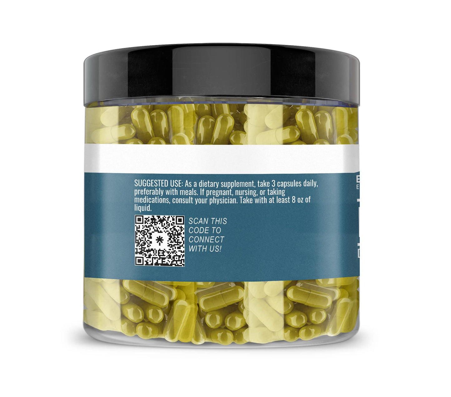 Earthborn Elements Berberine 200 Capsules, Pure & Undiluted, No Additives - Medaid International