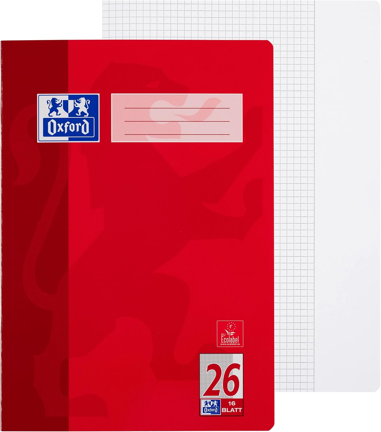 Oxford Exercise Book A4 16 Sheets Line Style 26 Squared|Oxford In Lebanon