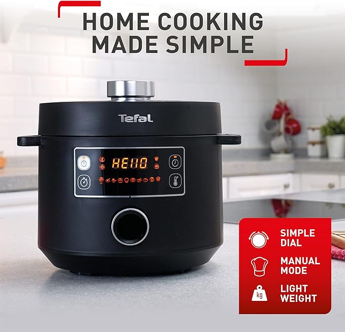 Tefal Turbo Cuisine Electric Pressure Cooker, CY754840