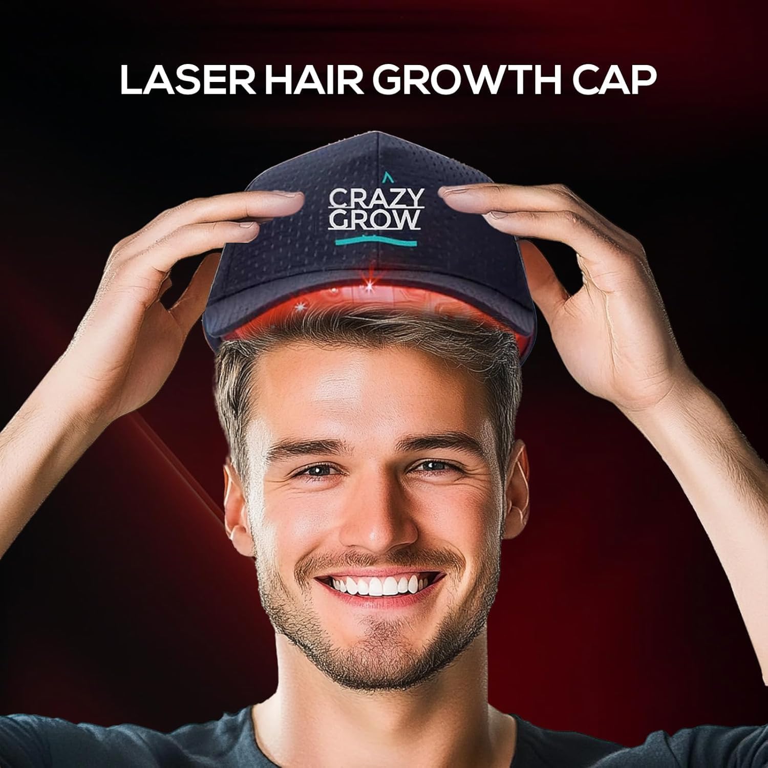 Laser Hair Growth Cap, Low Level Laser Therapy (LLLT) Device Designed to Promote Hair Growth in Women and Men,Laser Cap - Medaid International