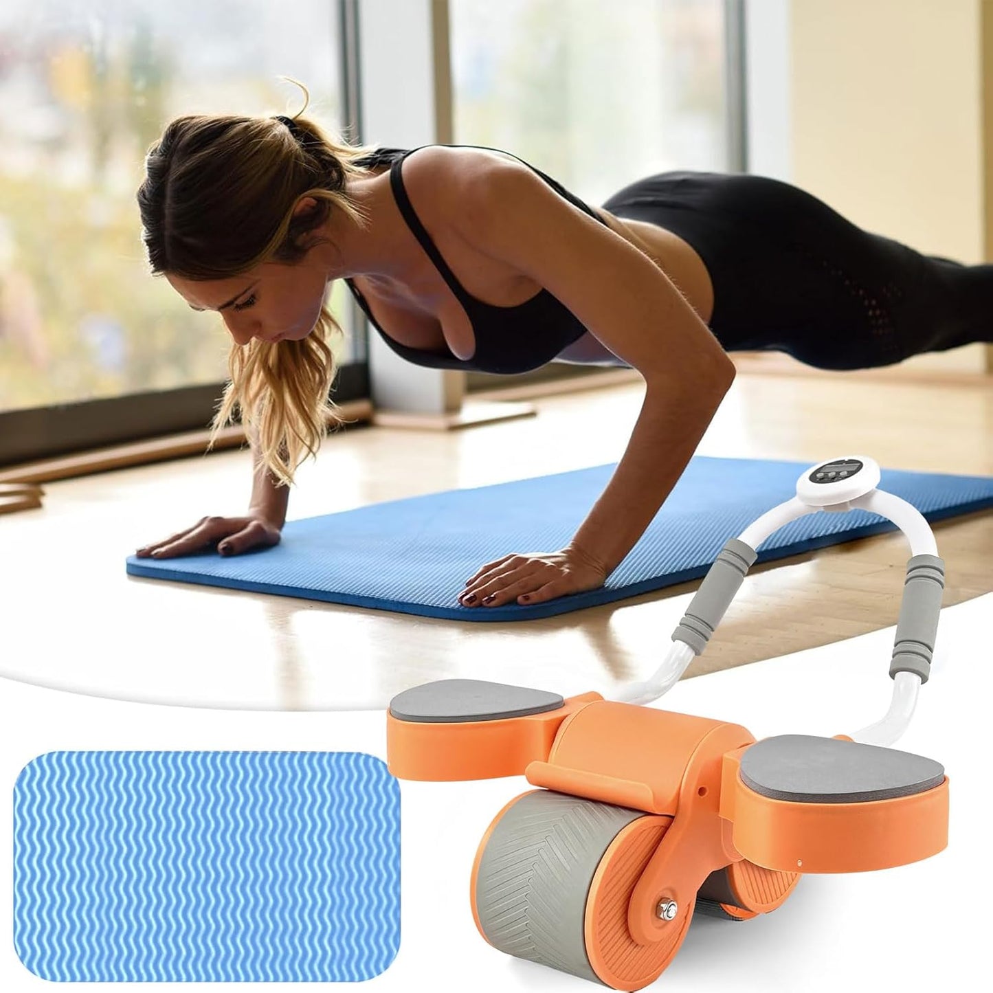 Automatic Rebound Ab Roller