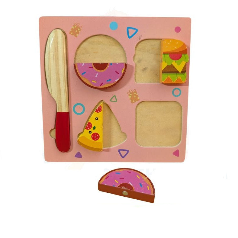 Wooden Kitchen Toy Cutting Lebanon