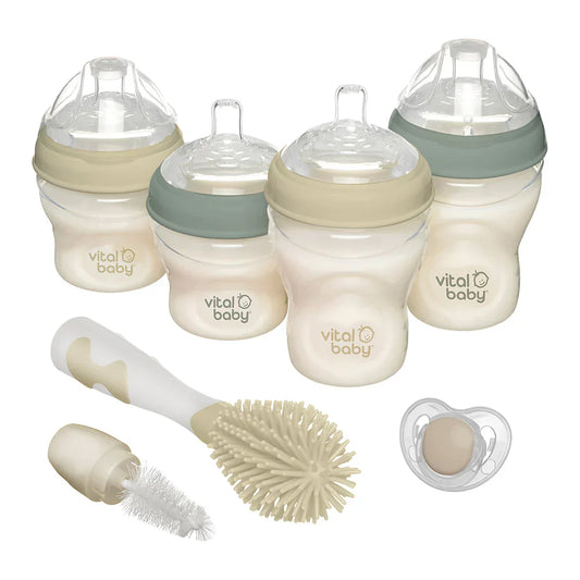 Vital Baby Starter Set Bottle Feeding Essentials