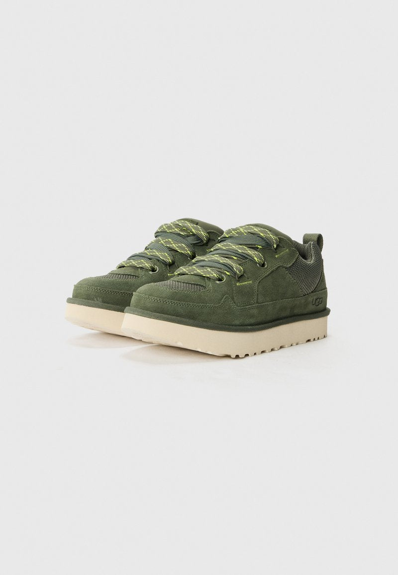 UGG Men's Olive Green Lo Lowmel Skate Sneakers  |UGG in Lebanon