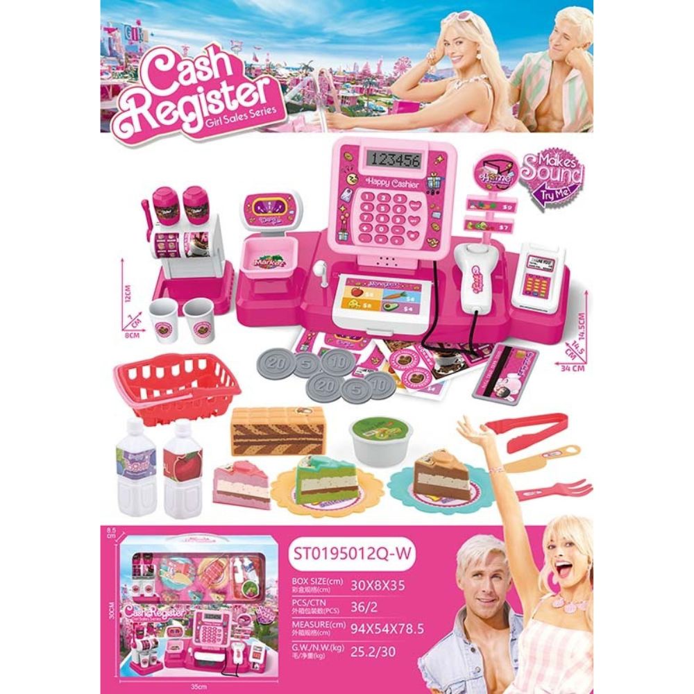 Cash Register Girl Sales Series Playset With Sound Lebanon