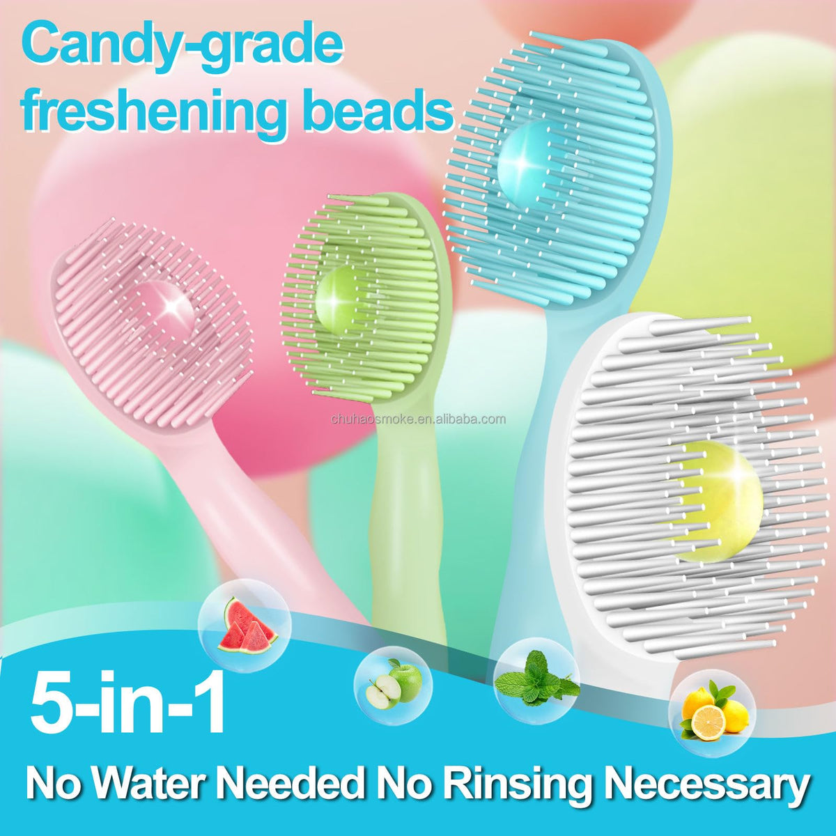 KASTWAVE 26 Pcs 5-in-1 Travel Toothbrush Set, Complete Oral Care All in One Toothbrush, Include Toothpaste, Tongue Cleaner, Dental Floss and Picks, for Travel, Individually Wrapped (Mint Flavor)