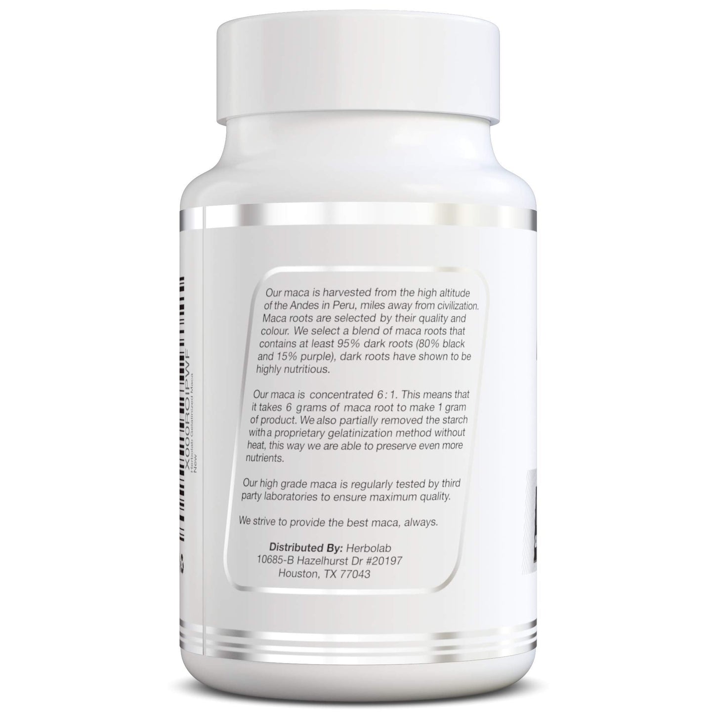 Peruvian Maca Root Powder Capsules for Men and Women with Organic Black Maca, Red Maca, Yellow Maca Root Extract Capsules, Gelatinized 2000 mg Per Day, Lepidium Meyenii, Peruvian Ginseng, Vegan Pills - Medaid International