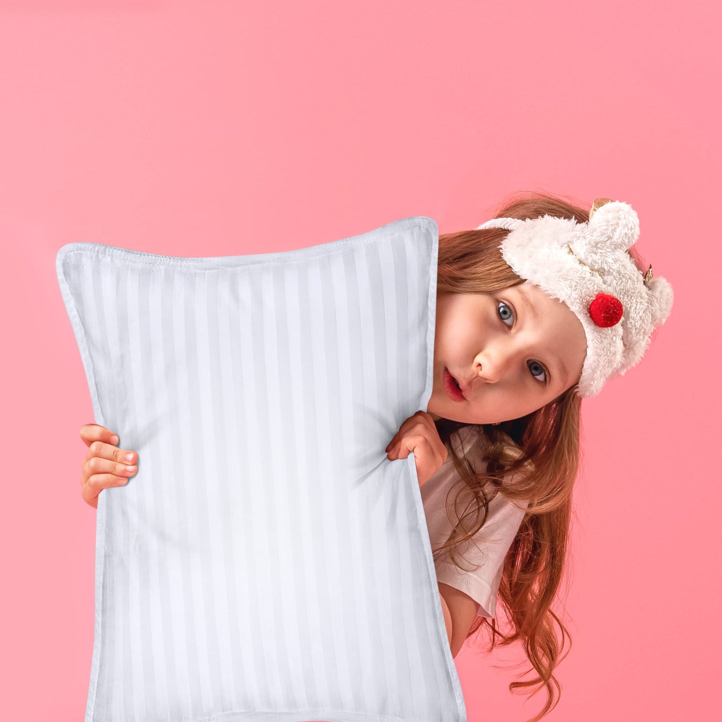 Utopia Bedding Youth Pillow (White, 2 Pack), 16x22 Kids Pillow for Sleeping, Soft and Breathable Cotton Blend Shell, Polyester Filling, Perfect for Kids Bed and Travel (Intended for Age 5 and up) - Medaid International