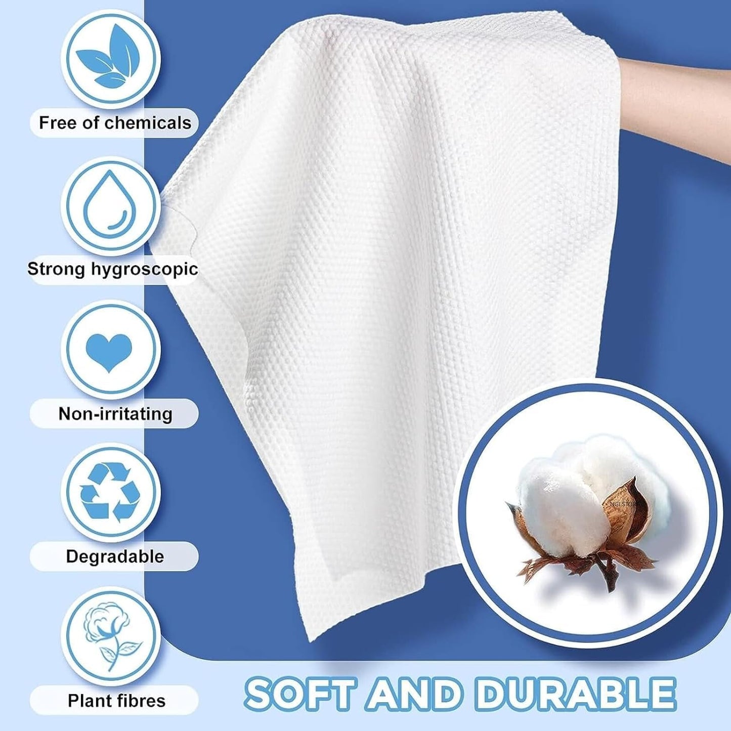 Compressed Fibre Towel Tablets