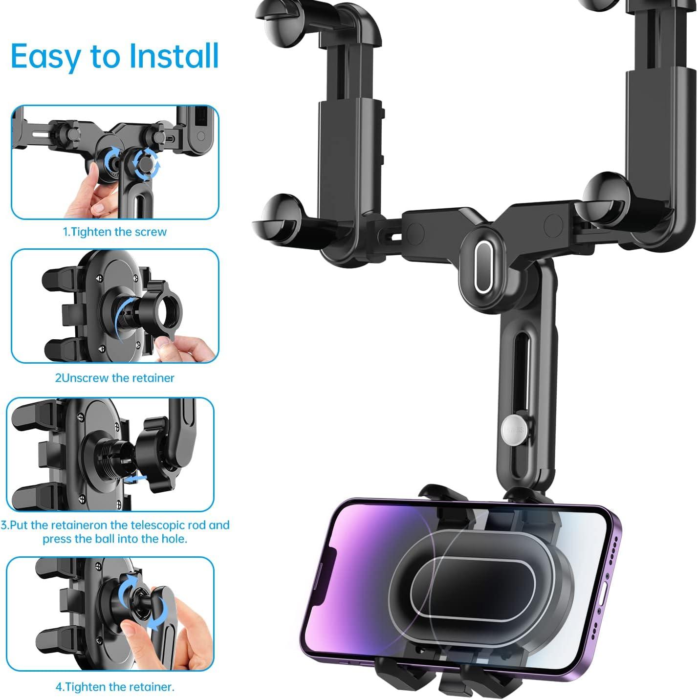 Car Phone Holder (360° Rotatable)