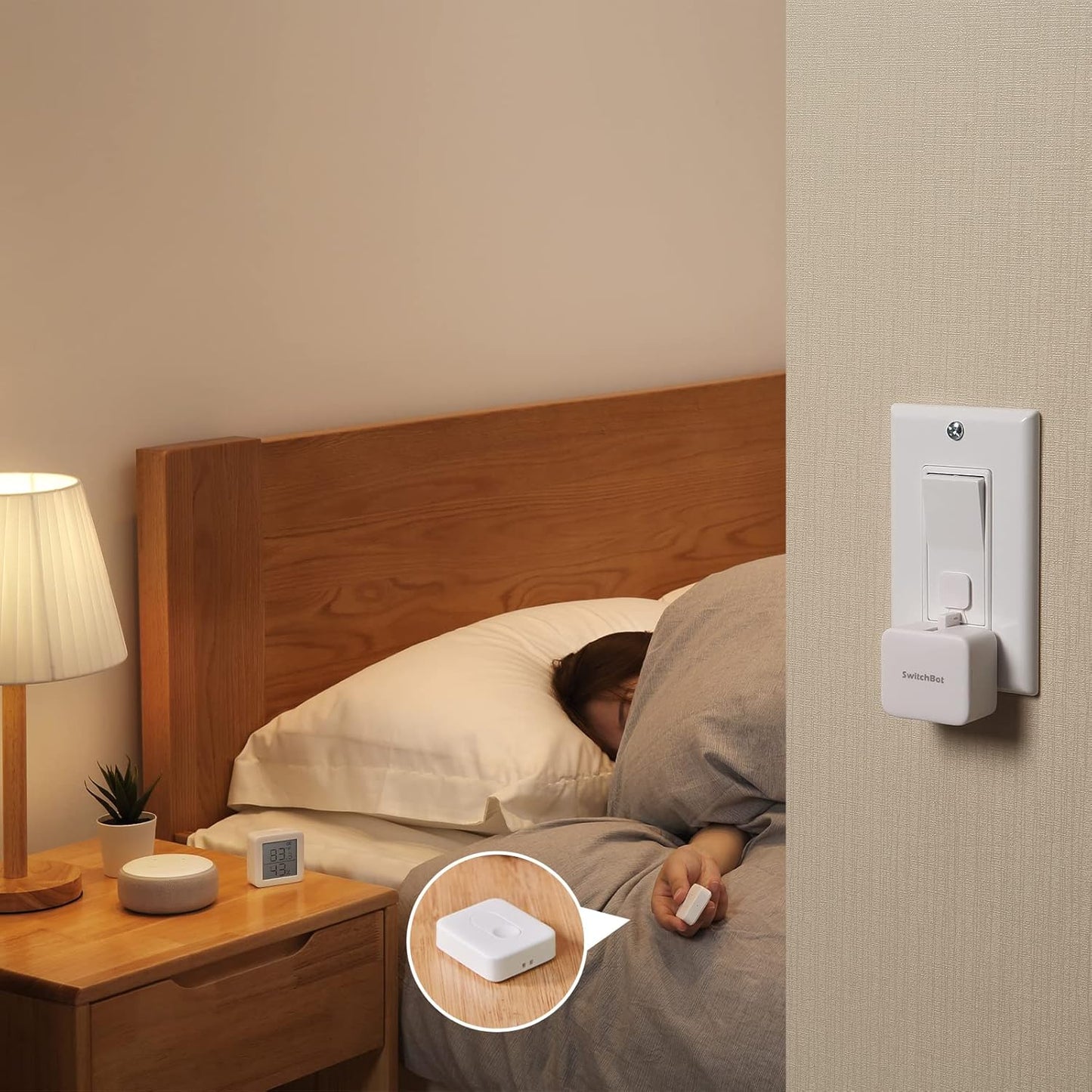 Medaid Smart Automatic Switch Bot with Remote - Works on App & Remote