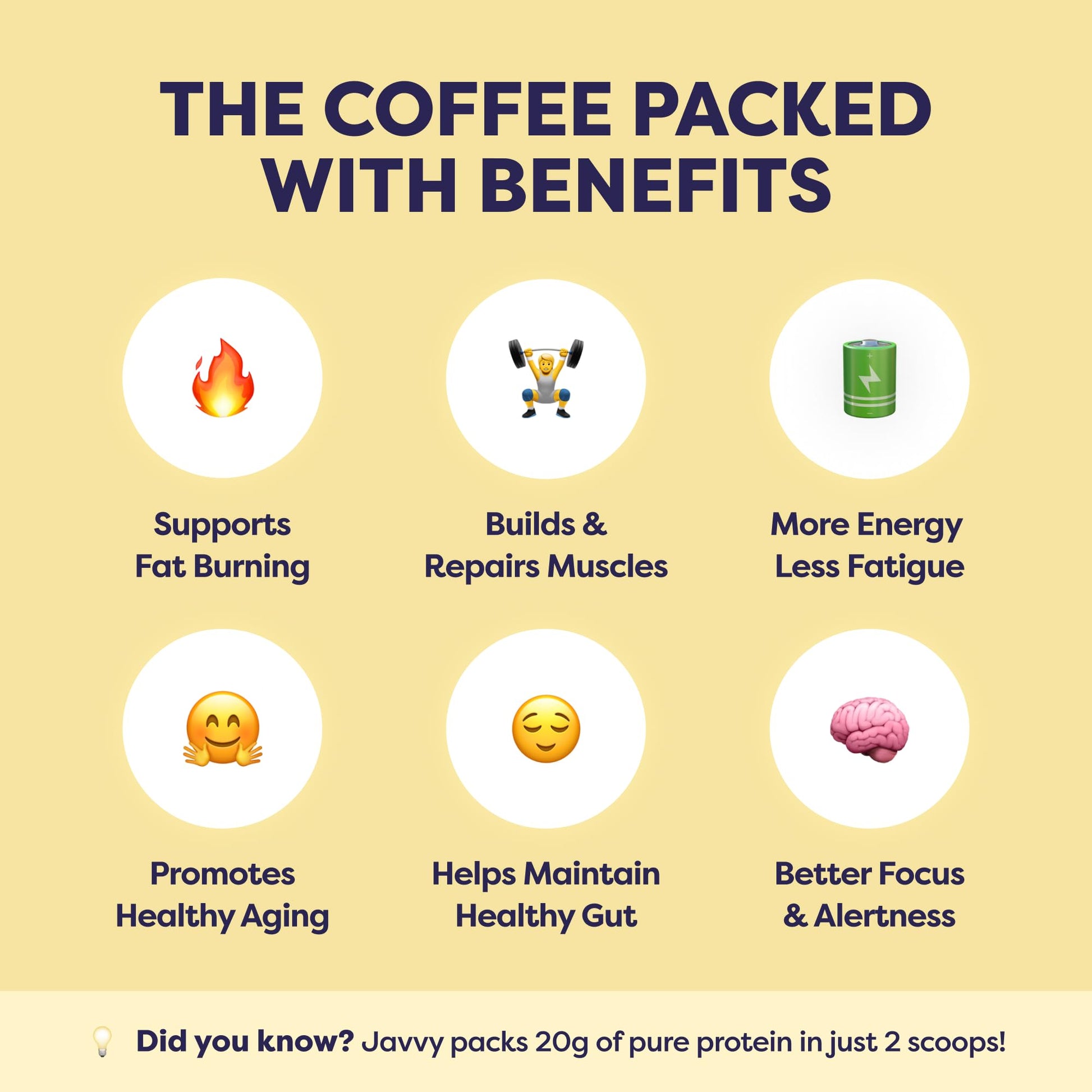 Original Protein Iced Coffee - Premium Whey Protein & Instant Iced Coffees - 100% Natural Cold Brew Coffee - Zero Artificial Flavors & Sweeteners, 80 mg Caffeine Per Serving, 0g of Sugar, 20 Servings - Medaid International