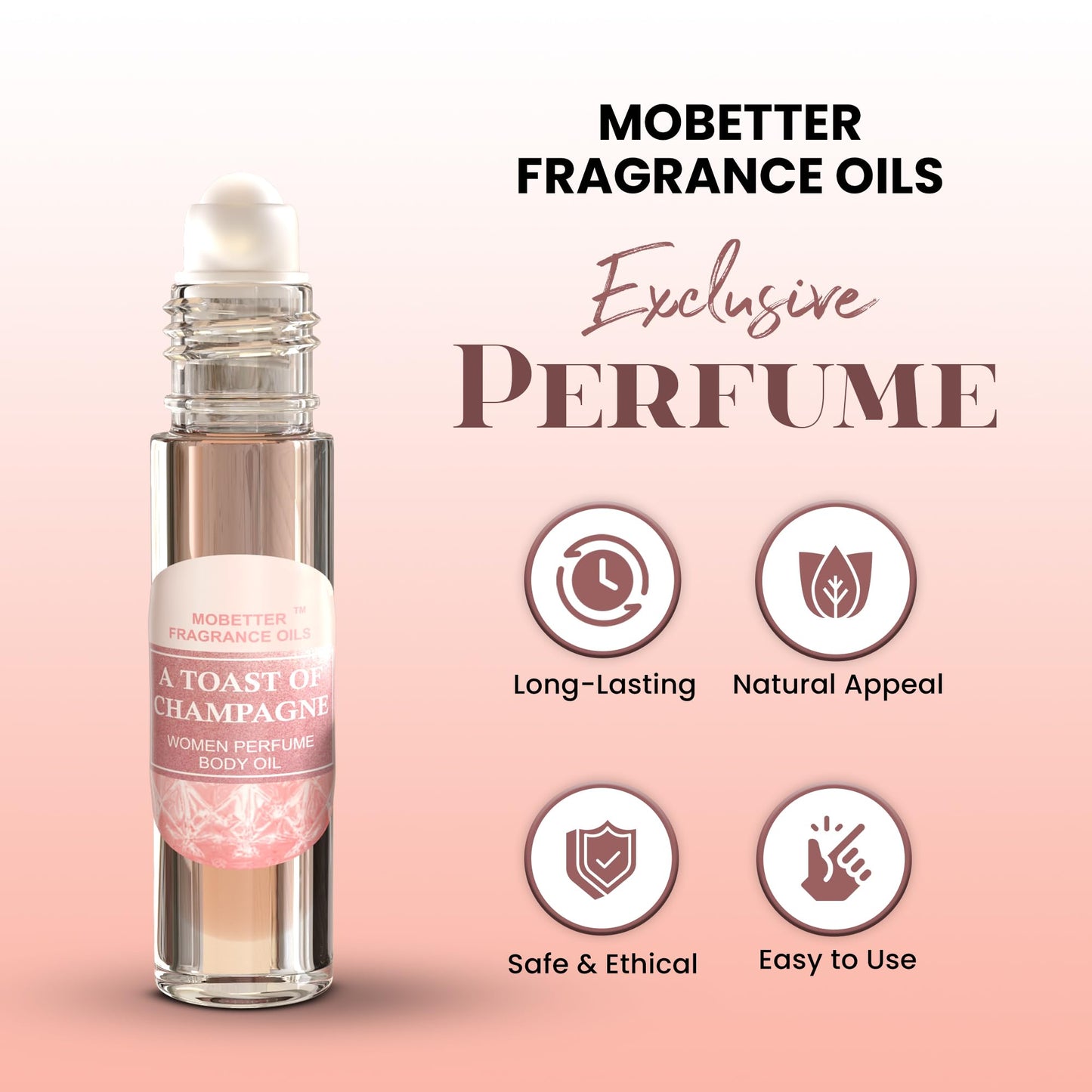 MOBETTER FRAGRANCE OILS A Toast of Champagne Women perfume Body Oil - Medaid International