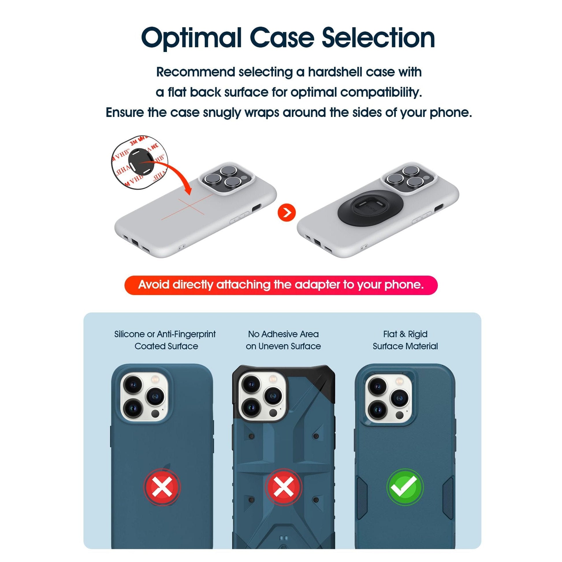 sincetop Bike/Motorcycle Phone Mount - Series Q [ Quad ] - Quick Lock & Release - Aluminum Bicycle Handlebar Phone Holder - Compatible with Mountain/Road/Electric Bikes, and Scooters - Medaid International