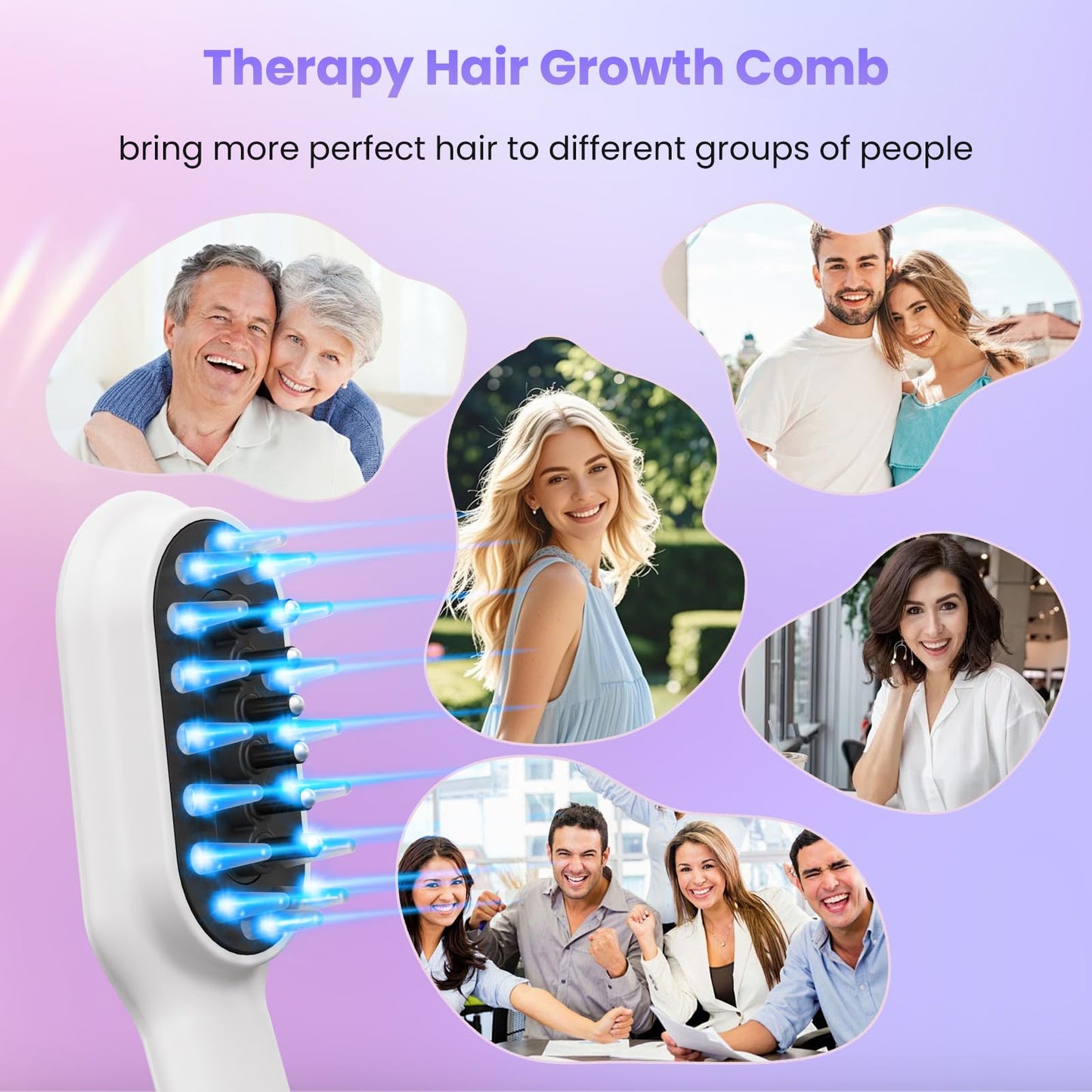 Laser Therapy Hair Growth Comb - Medaid International