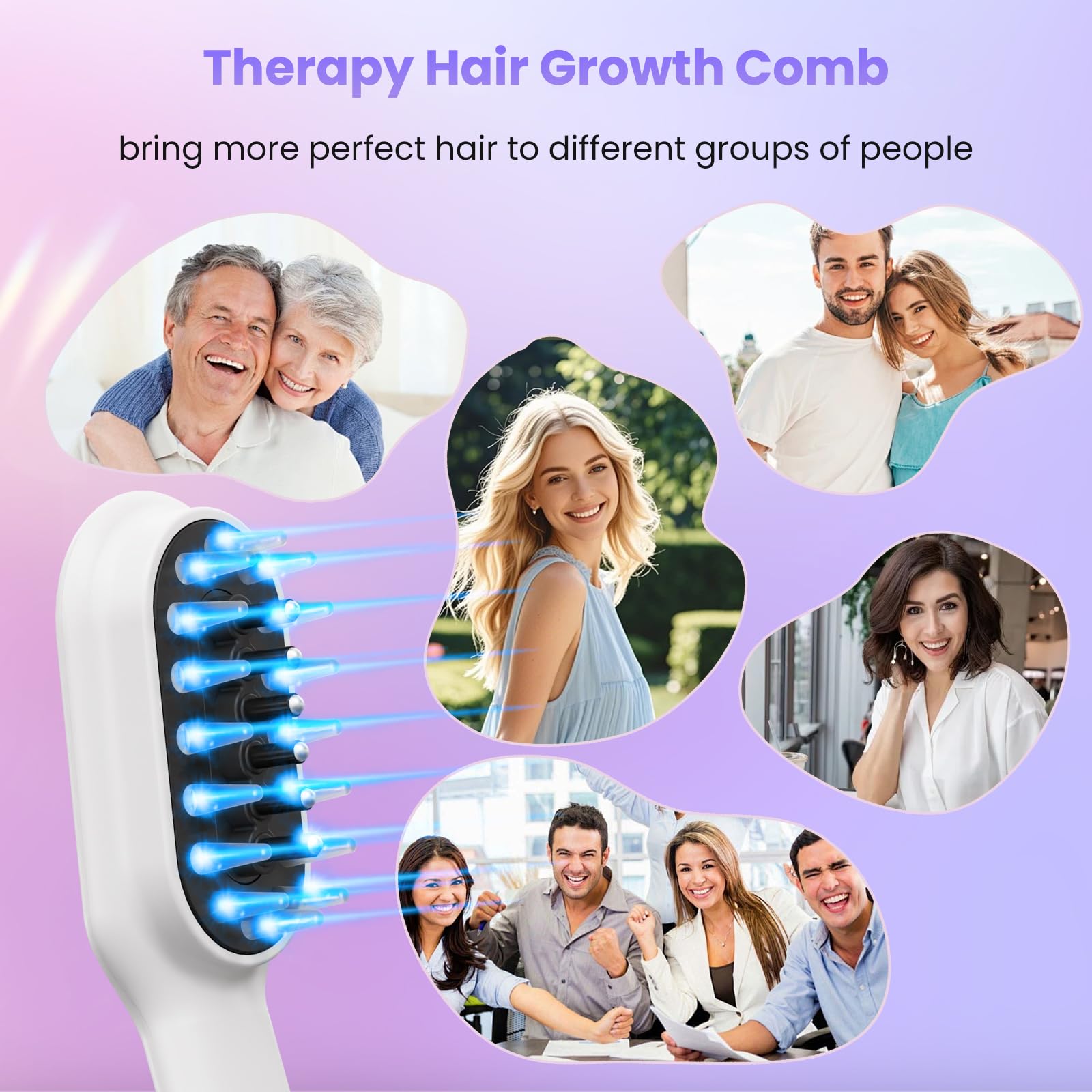 Laser Therapy Hair Growth Comb - Medaid International