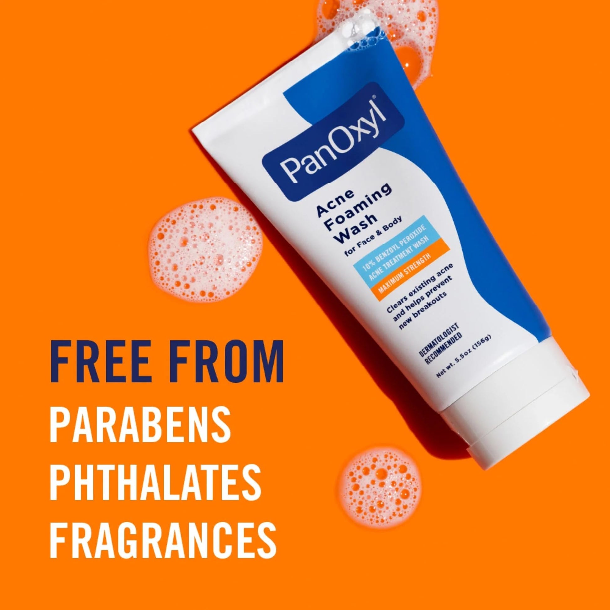 PanOxyl 10% Acne Foaming Wash 5.5 Ounce (Pack of 1) - Medaid International
