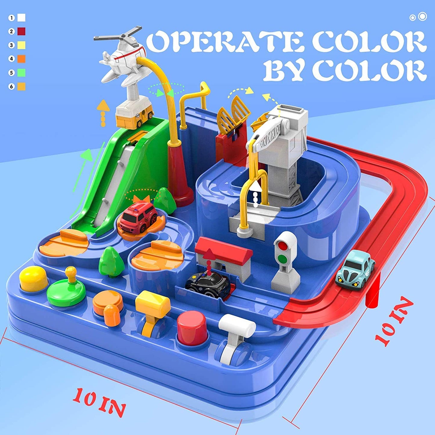 Rail Car Track Set