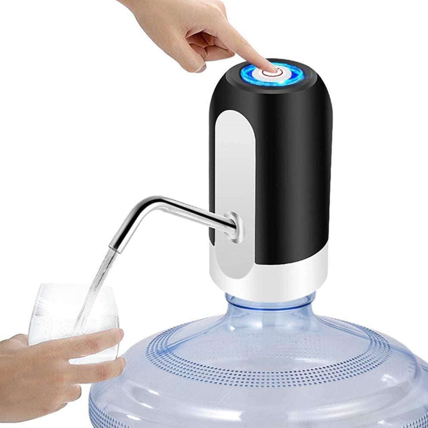 Water Jug Pump, Portable Water Dispenser for 5 Gallon Jug, Electric Drinking Water Pump for 5 Gallon Bottles - Medaid International