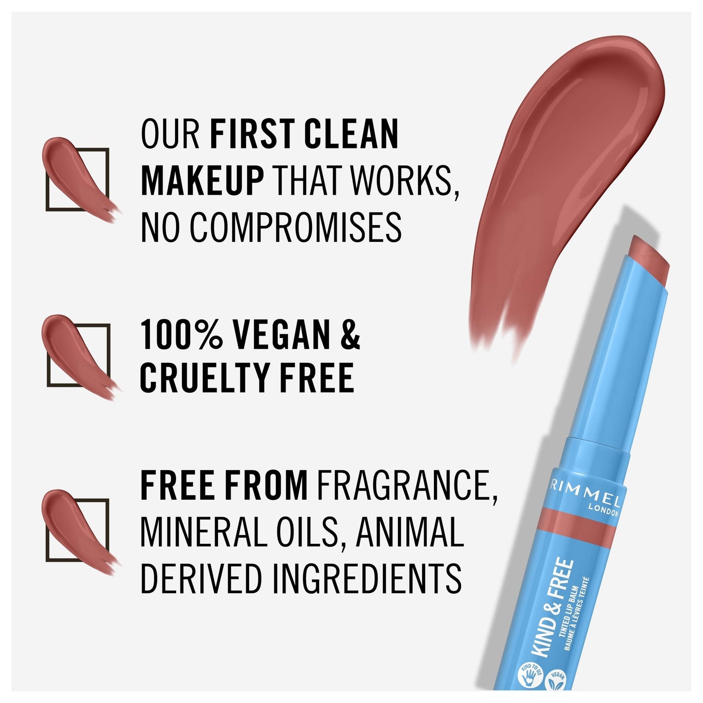 Rimmel Kind & Free Tinted Lip Balm - Medaid International