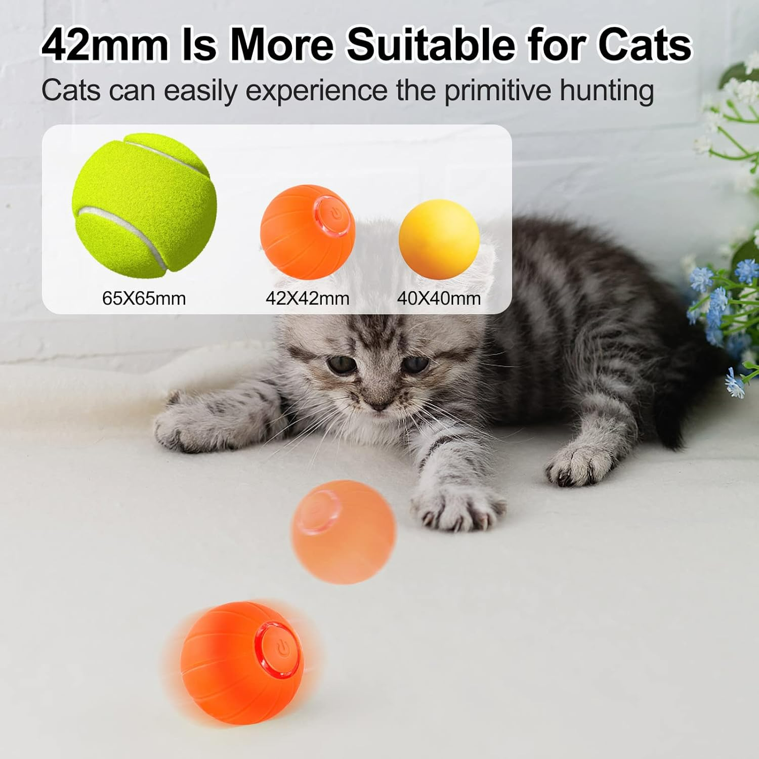 Small Bouncing Ball For Pets Gadget Play - Medaid International