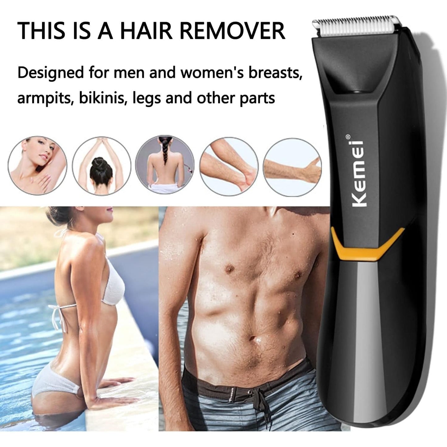 Kemei KM-3208 Sensitive Trimmer
