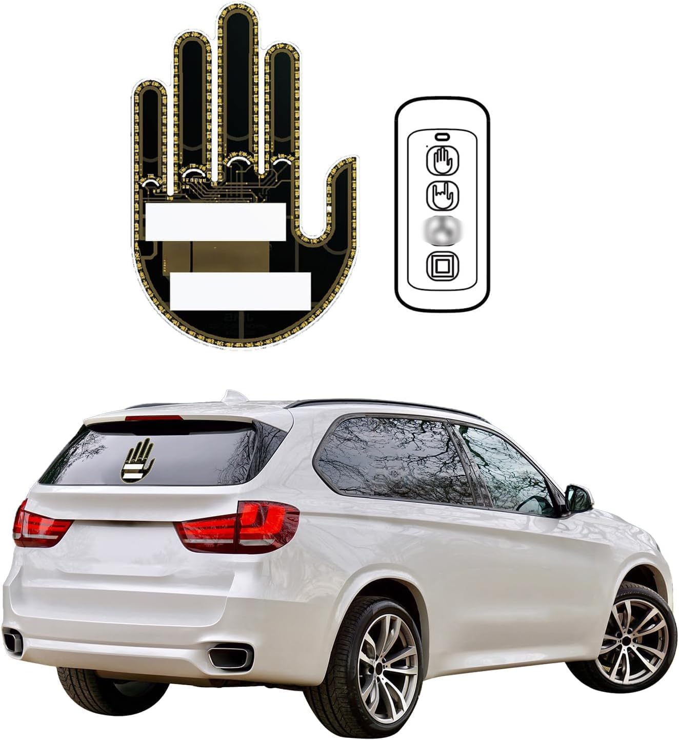 Hand Car Lamp LED Sign