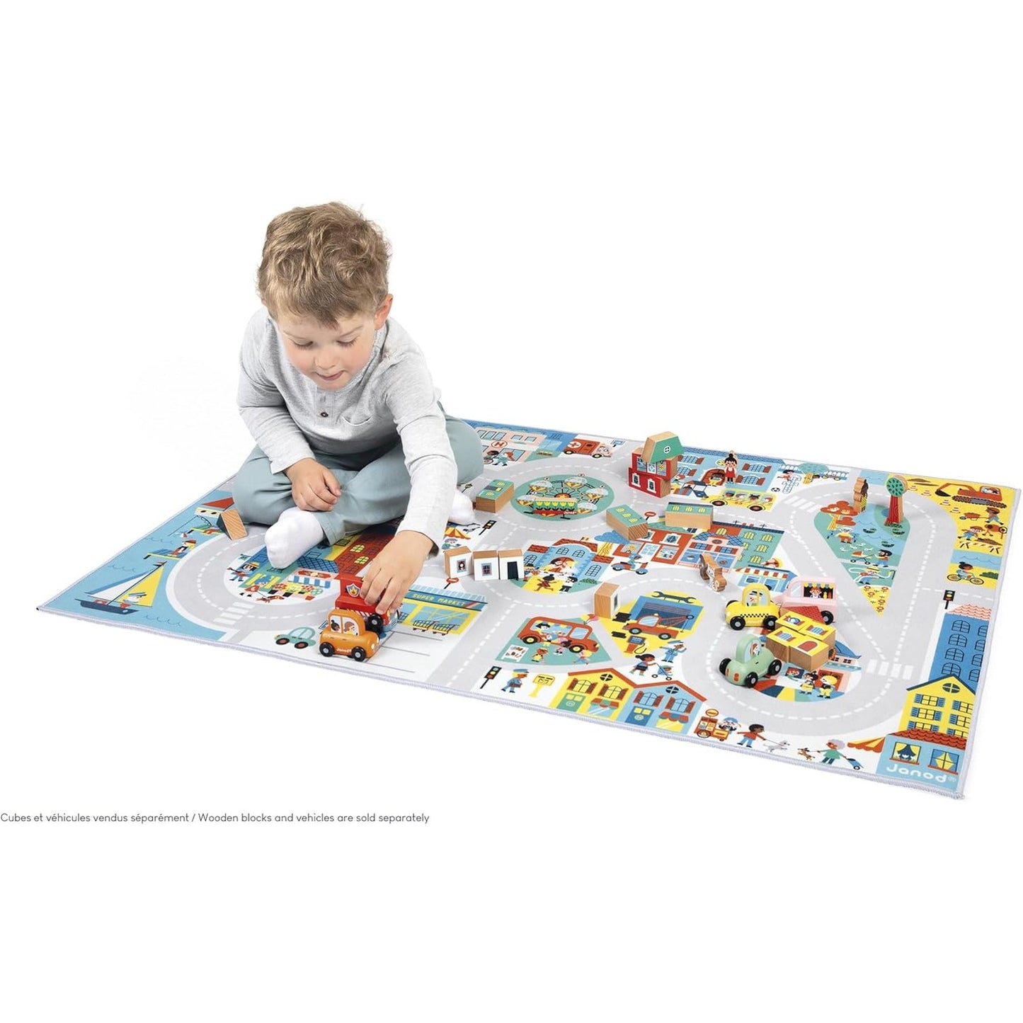 Janod - Cross Roads City Play - Mat