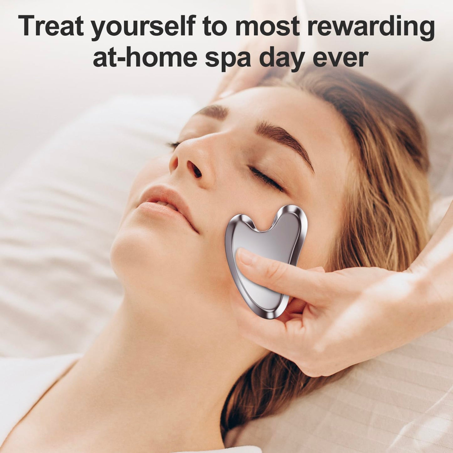 ZminRN Terahertz Gua Sha Facial Tools Guasha Tool for Face Body Gua Sha Stone Lymphatic Drainage Massager - Medaid International