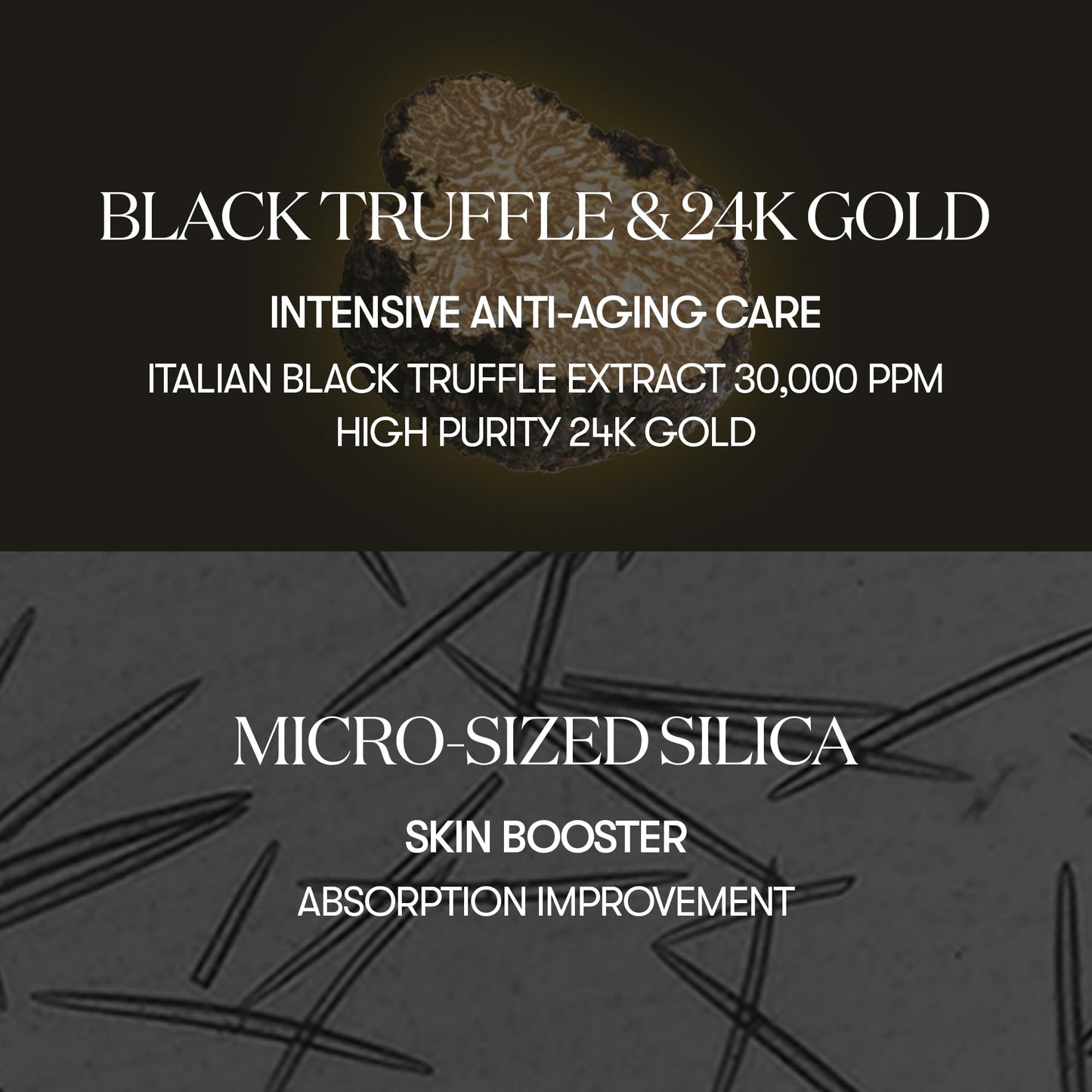 VT COSMETICS Black Truffle Reedle Shot 100, Spicule Microneedling Exosome Serum with 24K Gold for Skin Elasticity, Deep Nourishment, Exfoliation & Smooth Glass Skin, Korean Skin Booster, 1.69 fl oz - Medaid International